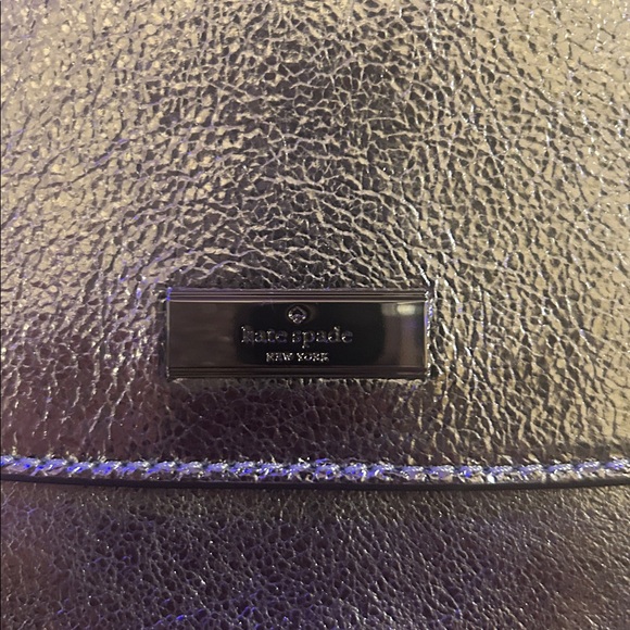 🩶BRAND NEW WITH TAGS🩶Kate Spade Metallic Silver Shoulder Bag - Picture 3 of 16